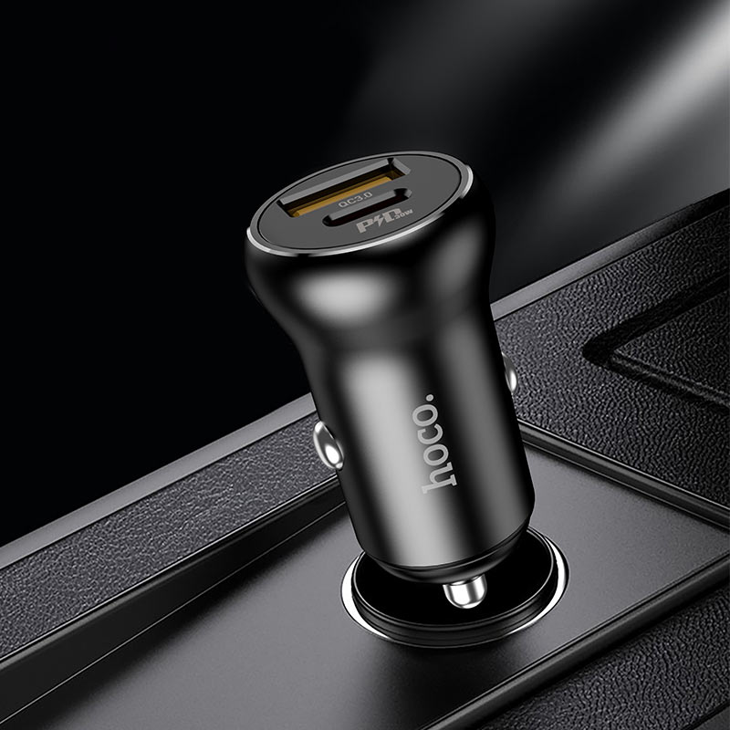 Car charger “NZ5 Smooth road” PD30W+QC3.0 set with cable