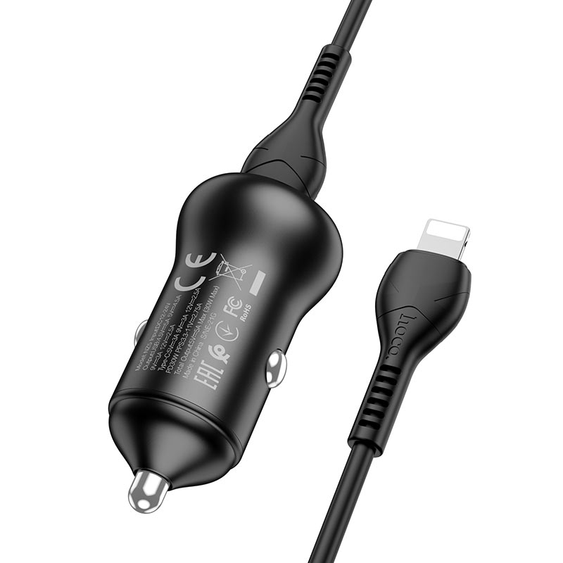 Car charger “NZ5 Smooth road” PD30W+QC3.0 set with cable