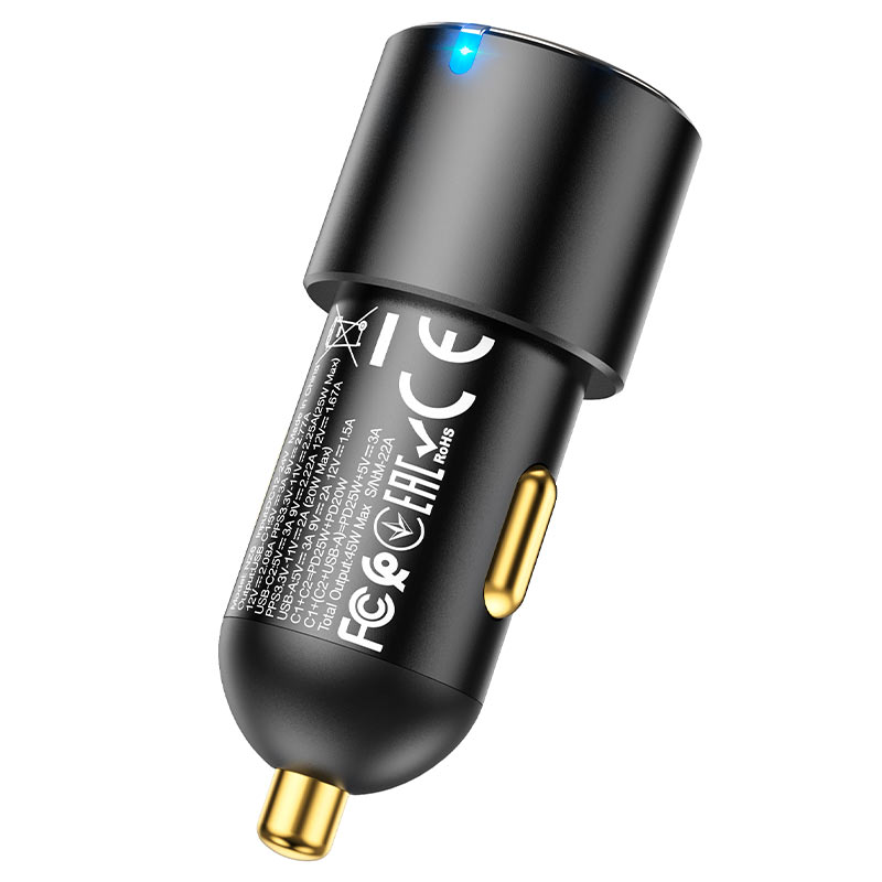 Car charger “NZ6” PD45W set with cable