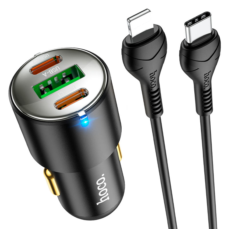 Car charger “NZ6” PD45W set with cable