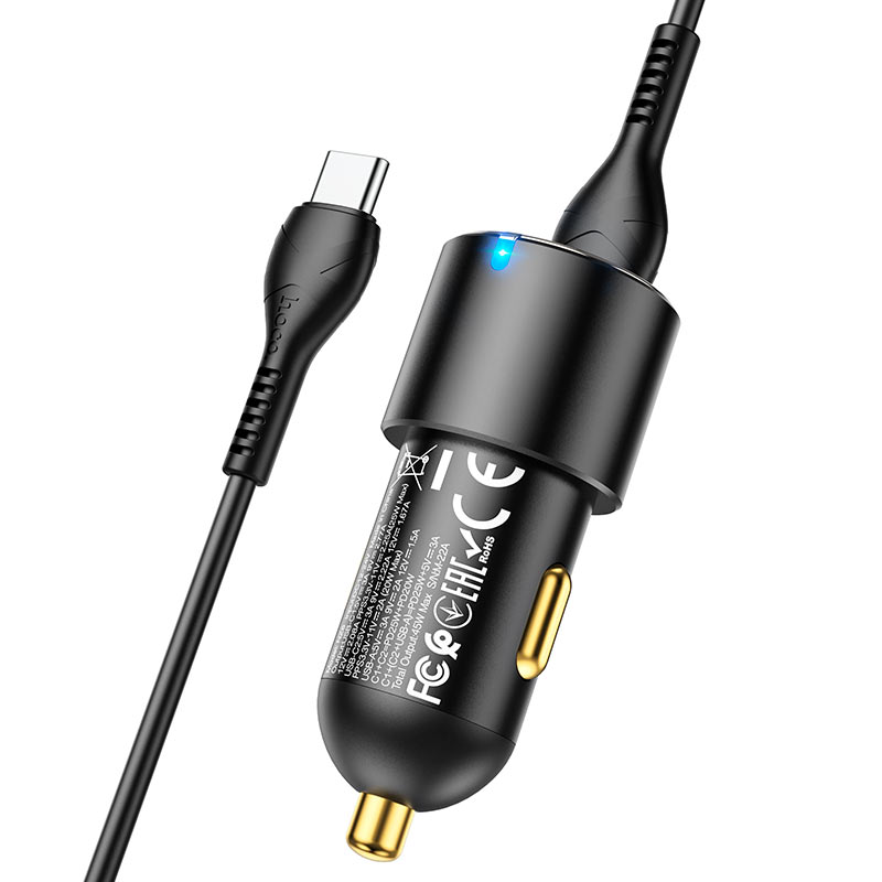 Car charger “NZ6” PD45W set with cable