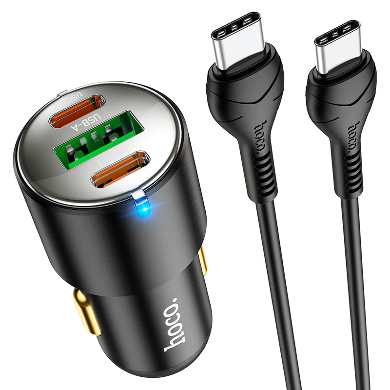 Car charger “NZ6” PD45W set with cable
