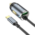 Car charger “NZ7” PD20W + QC3.0 with built-in cable