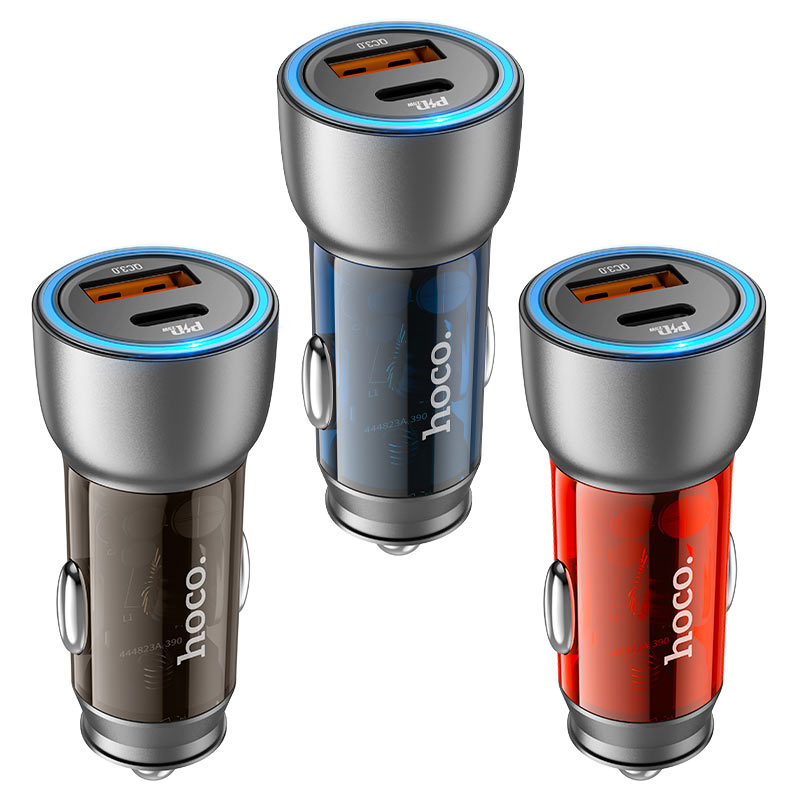 Car charger “NZ8 Sprinter” 43W cable set