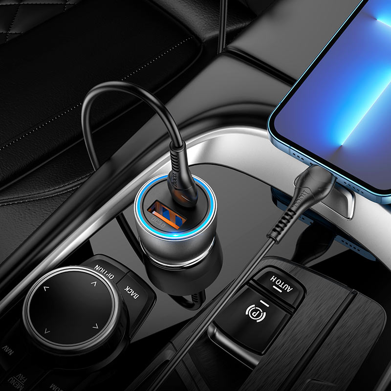 Car charger “NZ8 Sprinter” 43W cable set