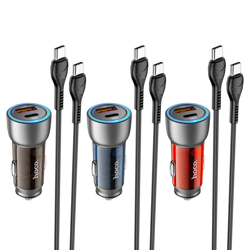 Car charger “NZ8 Sprinter” 43W cable set