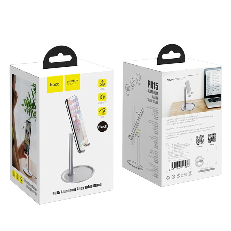 Tabletop holder “PH15” aluminum alloy