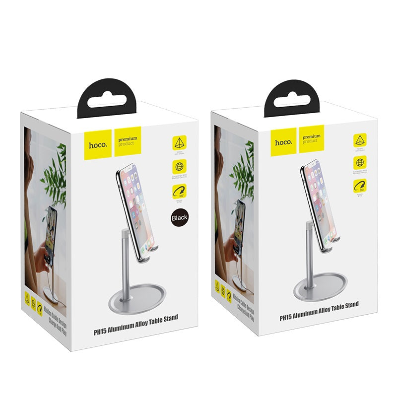 Tabletop holder “PH15” aluminum alloy