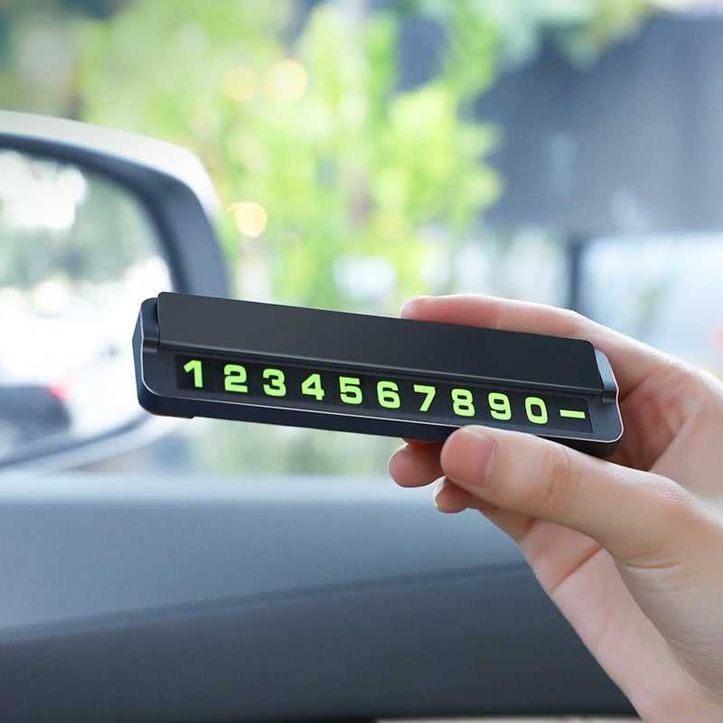 In-car hidden stop signage “PH21”