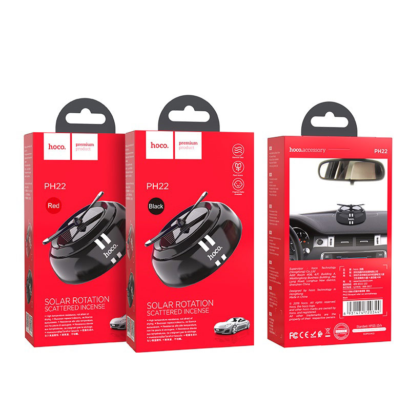 Car aromatherapy “PH22 Bouquet” solar power