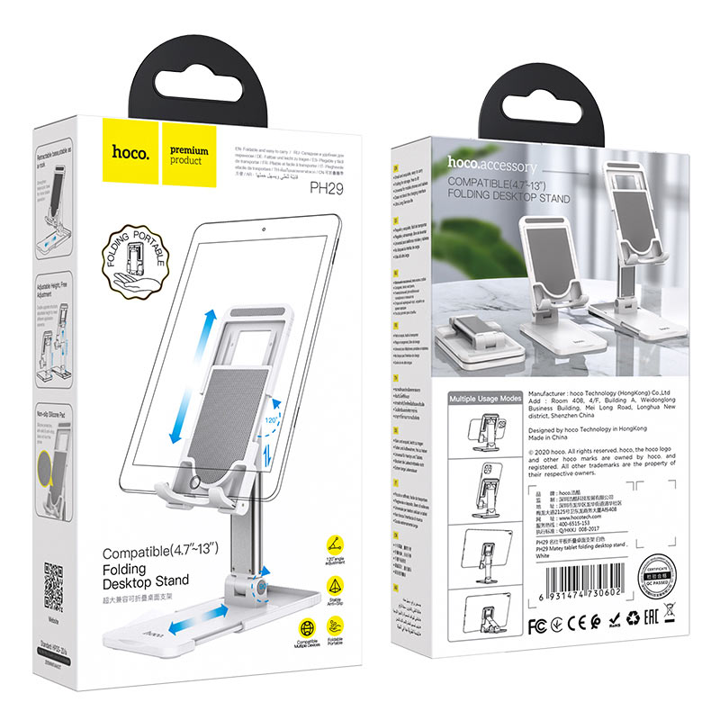 Tabletop holder “PH29 Matey” folding