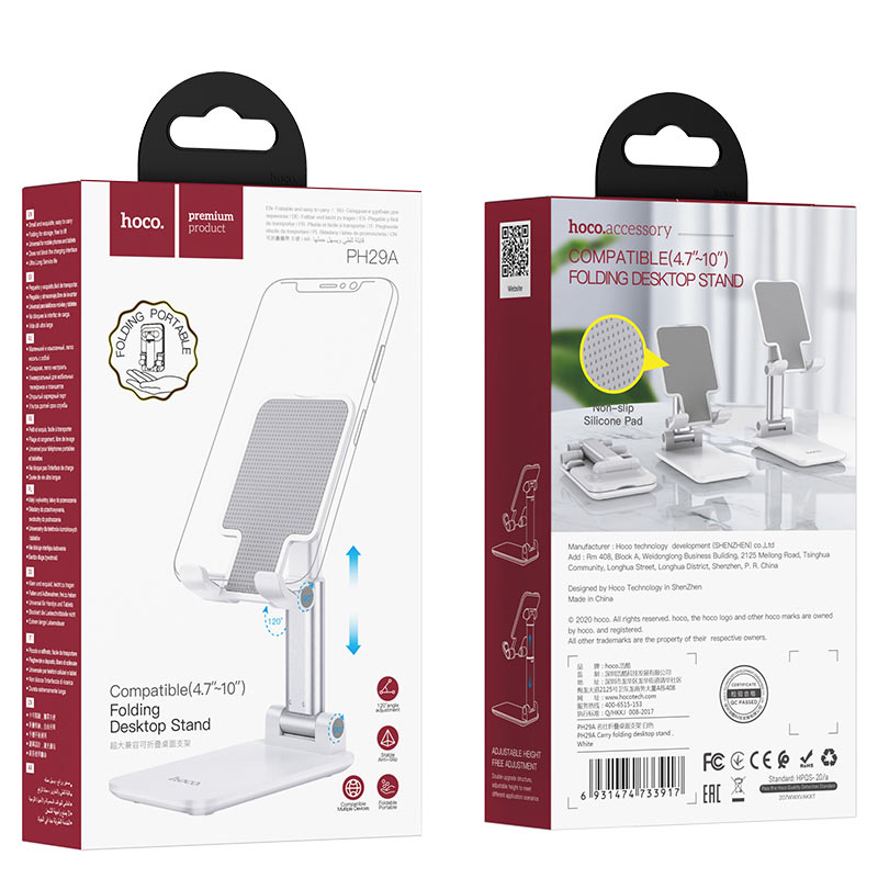 Tabletop holder  “PH29A Carry” folding