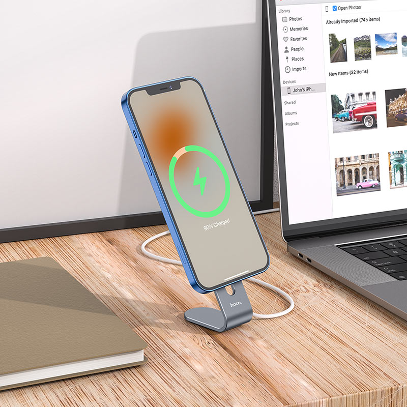 Tabletop holder “PH44 Charger” for wireless charger