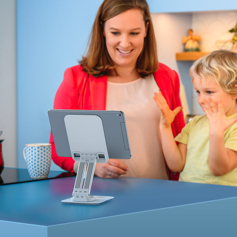 Tabletop holder “PH48 Fun” rotating desktop stand