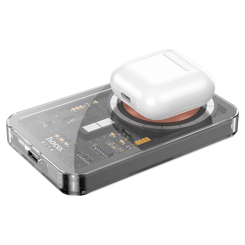 Power bank “Q14 Ice Crystal” PD20W + QC3.0 wireless charging 5000mAh