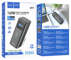 Power bank “Q17 Electric” PD140W 25000mAh