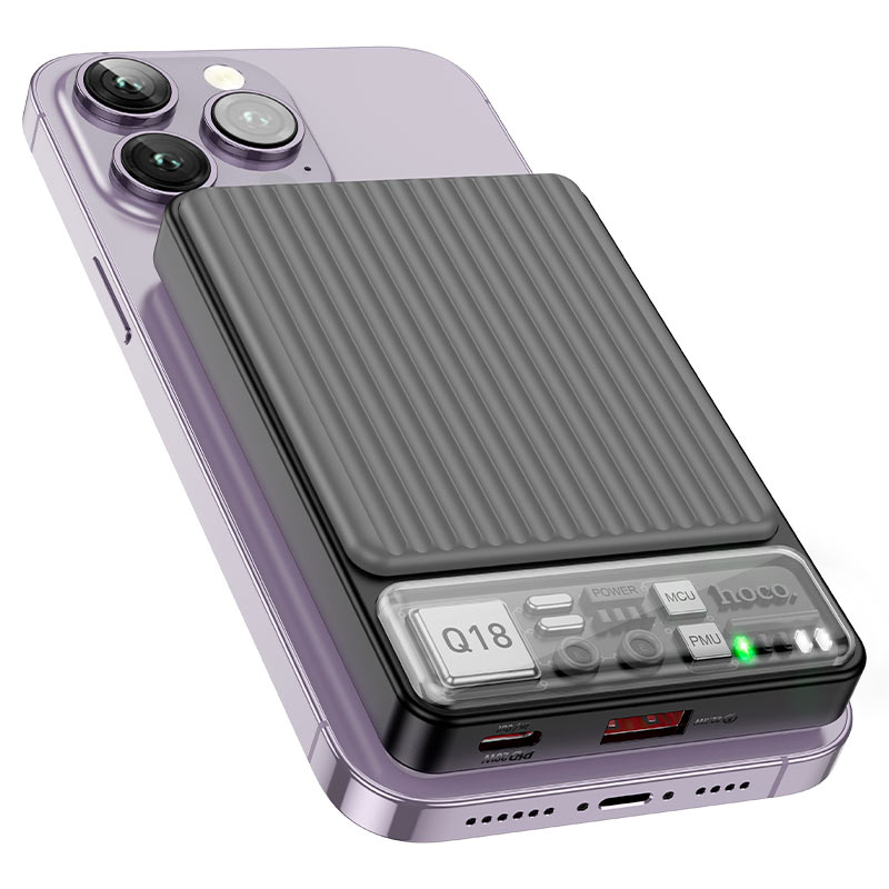 Power bank “Q18 Tourer” 22.5W wireless charging 10000mAh