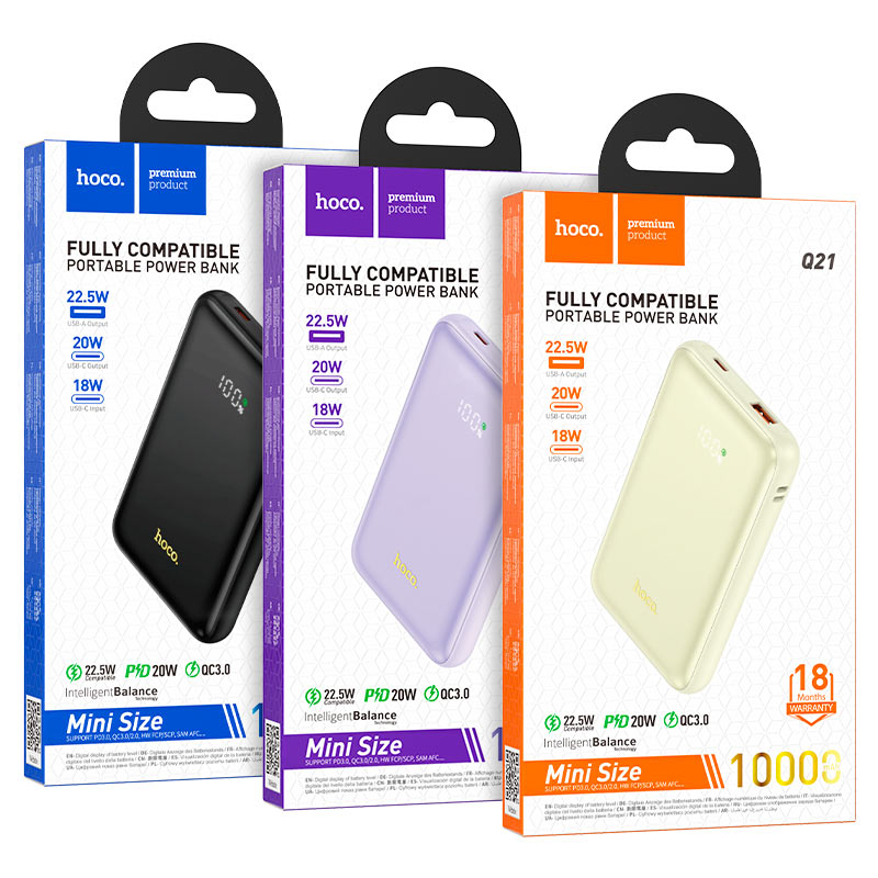 Power bank “Q21 Great” 22.5W 10000mAh