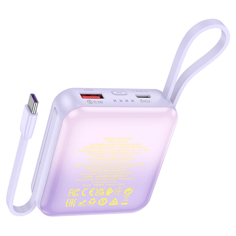 Power bank “Q23 Blade” 22.5W 10000mAh