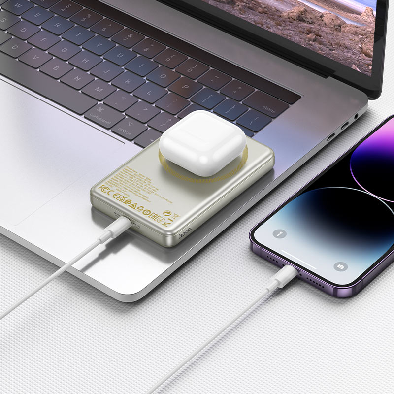 Power bank “Q26A Joy” PD20W wireless charging 10000mAh