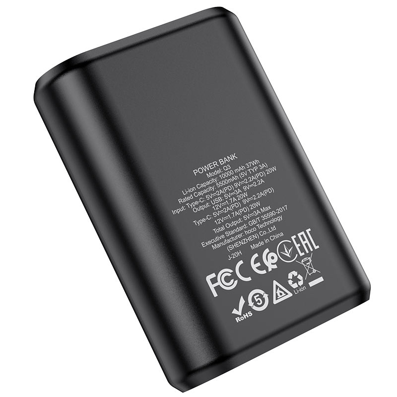 Power bank “Q3 Mayflower” PD20W + QC3.0 10000mAh