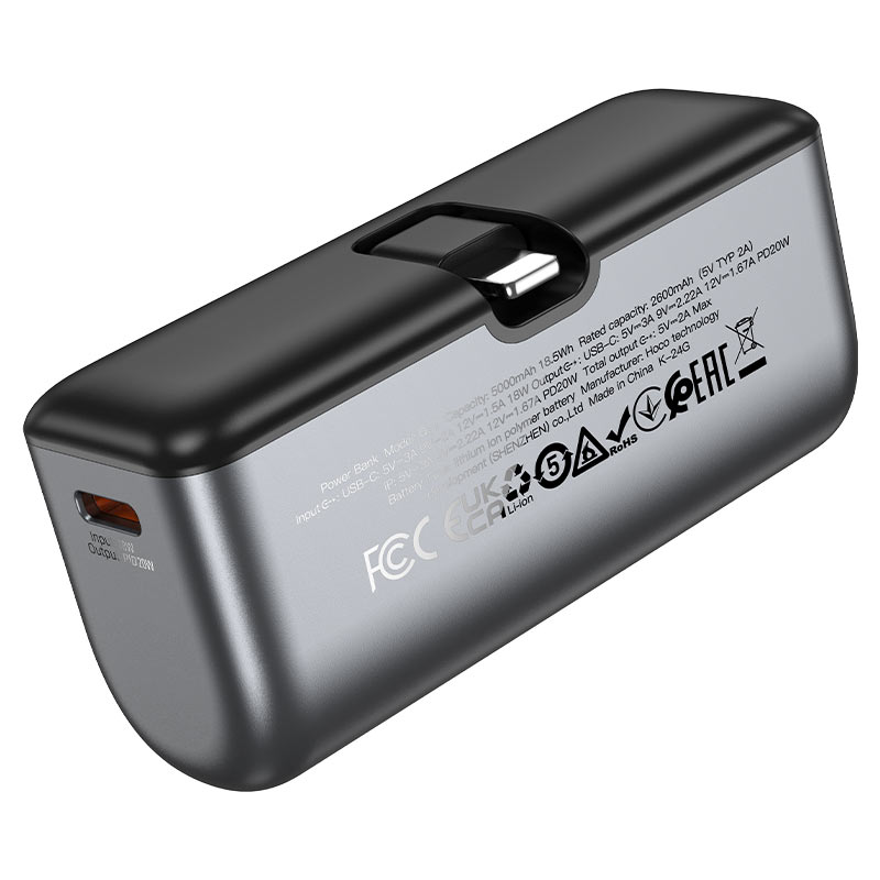 Power bank “Q31 Ingenious” PD20W 5000mAh iP ver.