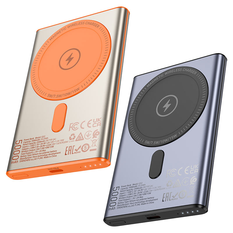 Power bank “Q32 Bird” PD20W wireless charging 5000mAh