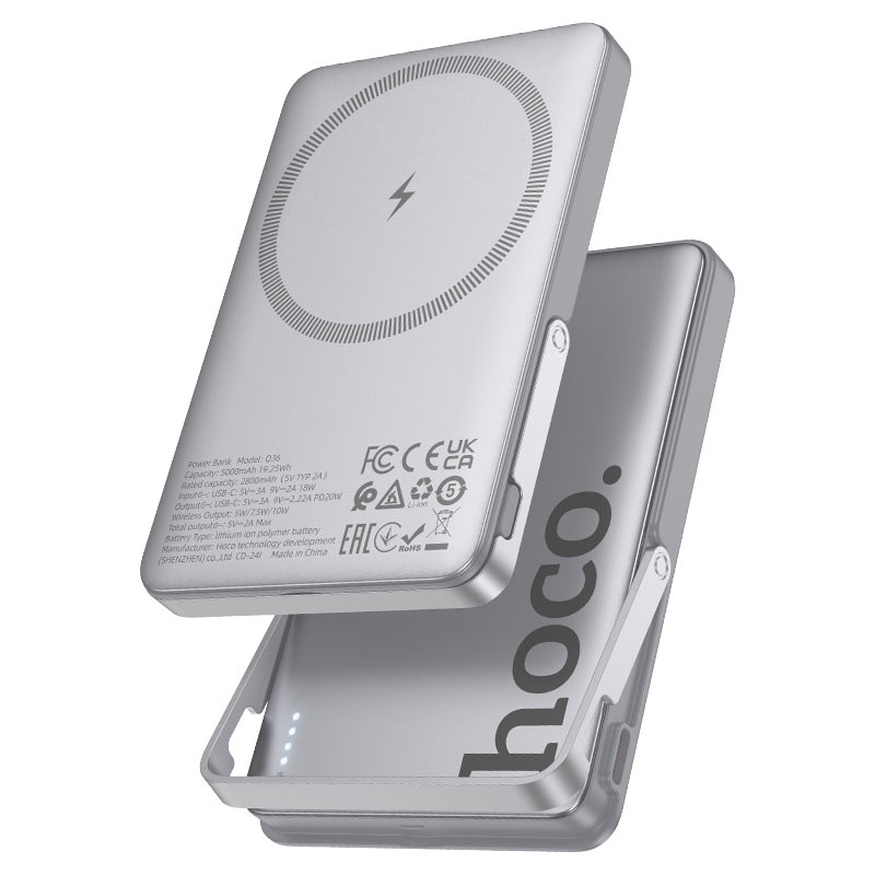 Power bank “Q36 Sunlight” PD20W wireless charging 5000mAh