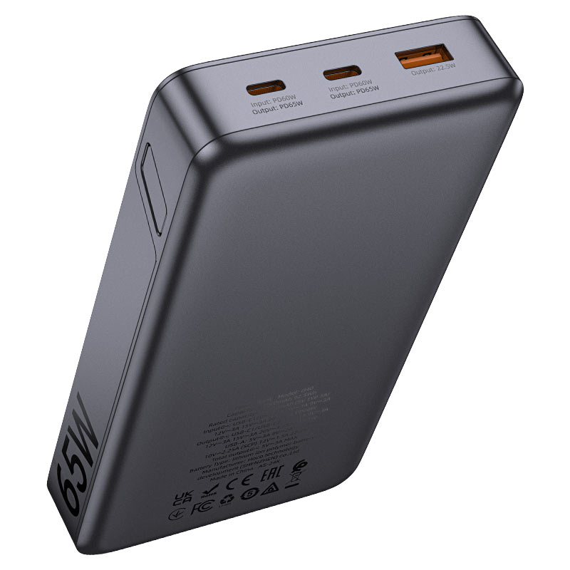 Power bank “Q40 Leader” PD65W 25000mAh