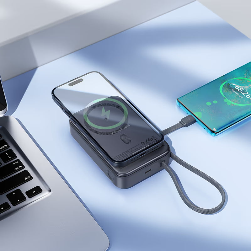 Power bank “Q44A Origen” PD45W wireless charging 20000mAh