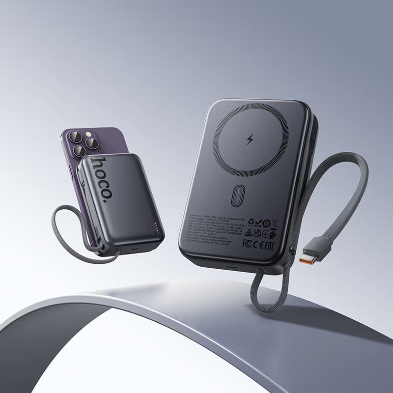 Power bank “Q44A Origen” PD45W wireless charging 20000mAh