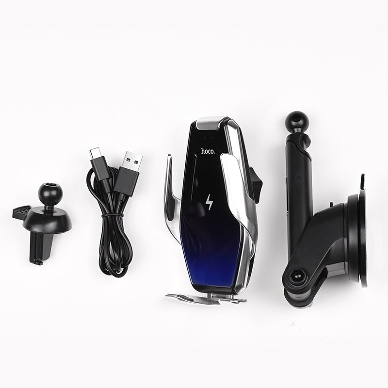 Car wireless charger “S14 Surpass” for dashboard and air outlet
