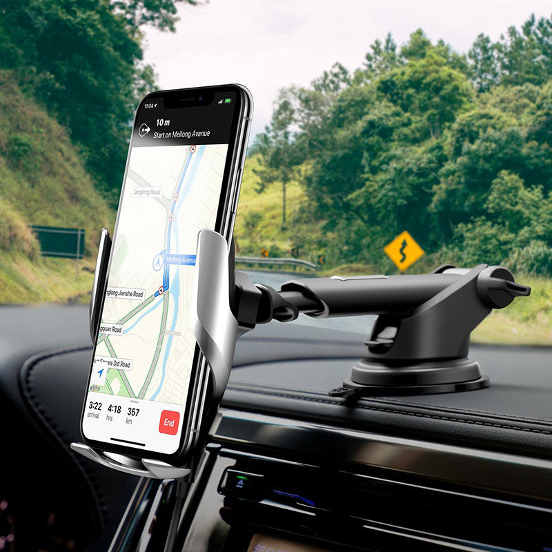 Car wireless charger “S14 Surpass” for dashboard and air outlet