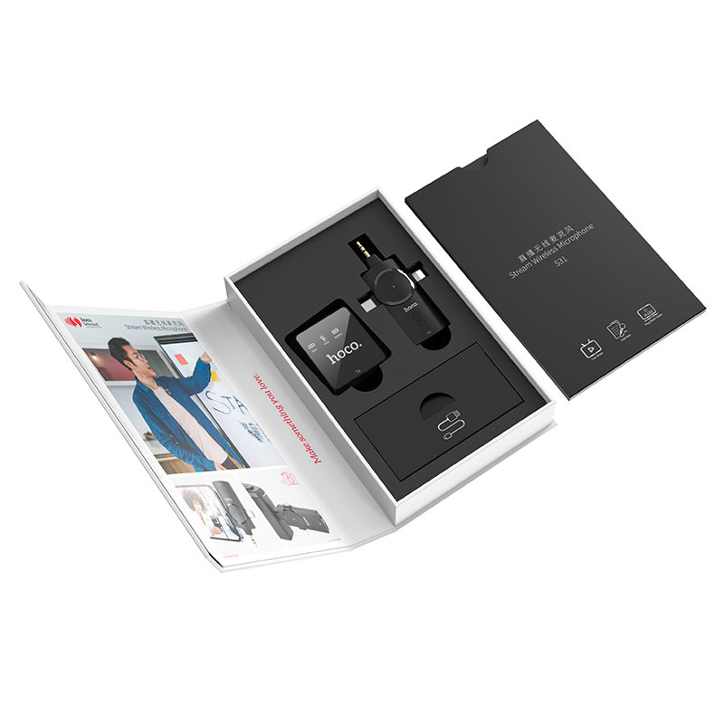 Microphone “S31 Stream” wireless with 3-in-1 receiver