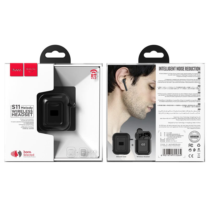 Wireless headset “S11 Melody” with charging case