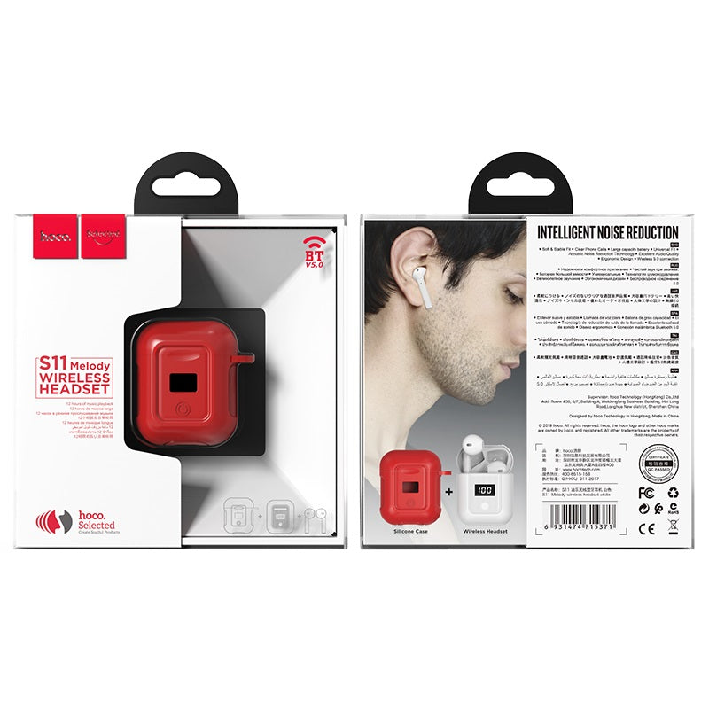 Wireless headset “S11 Melody” with charging case
