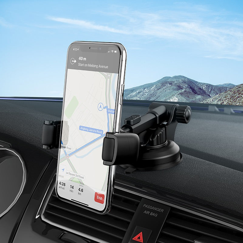 Car holder “S12 Lite” dashboard suction base
