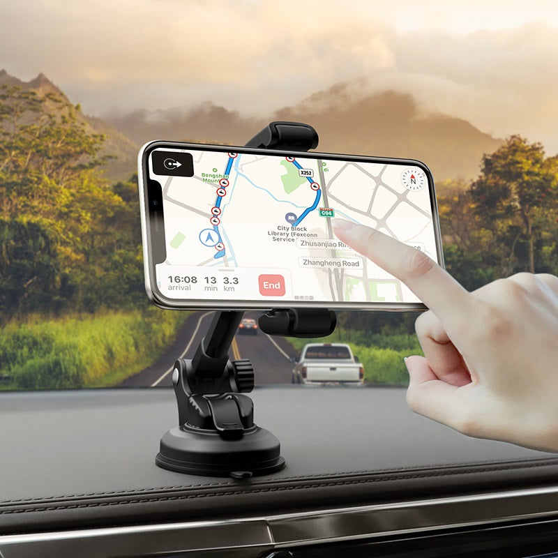 Car holder “S12 Lite” dashboard suction base