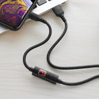 Cable USB to Lightning “S13 Central control” charging data sync with timer