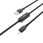 Cable USB to Lightning “S13 Central control” charging data sync with timer