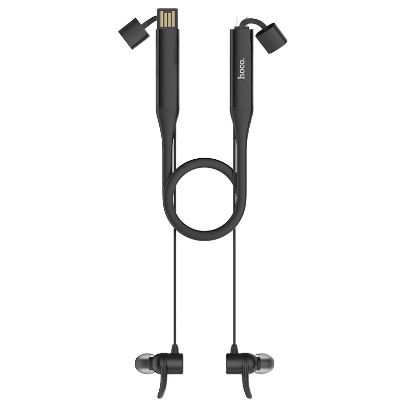 Wireless earphones “S18 Glamor” charging data cable