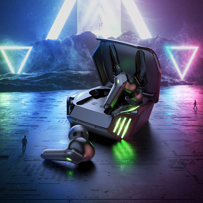 Gaming wireless headset “S21 Magic shadow” with charging case