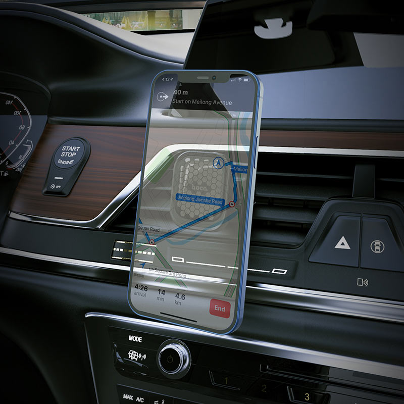 Car holder “S49 Fuerte series” magnetic for air outlet