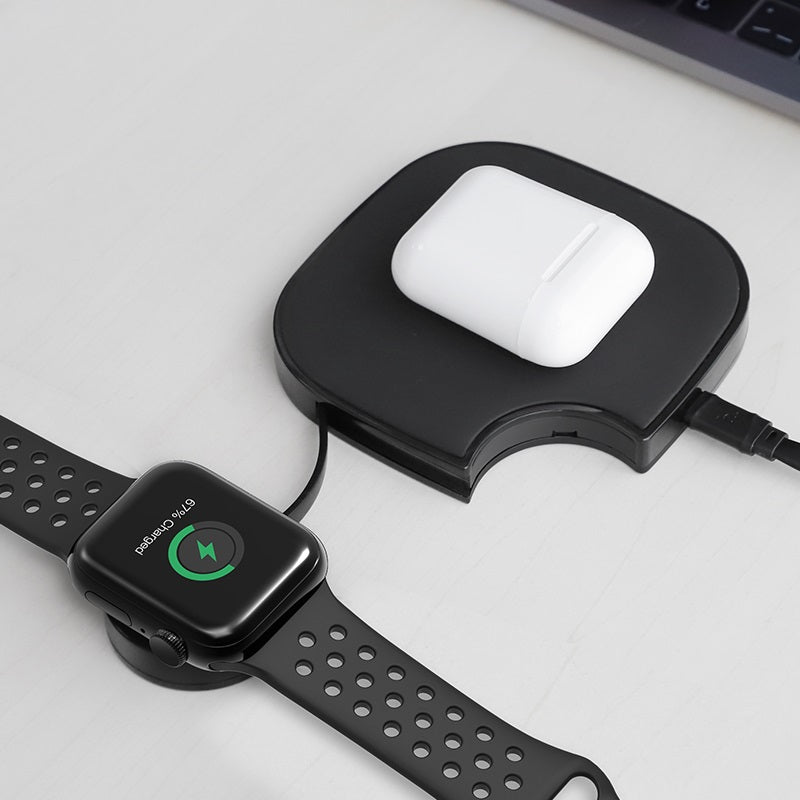 Wireless charger “S5 Rich power” 2-in-1 charging dock