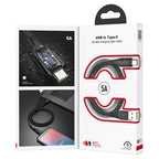 Cable USB to Type-C “S51 Extreme” 5A charging data sync