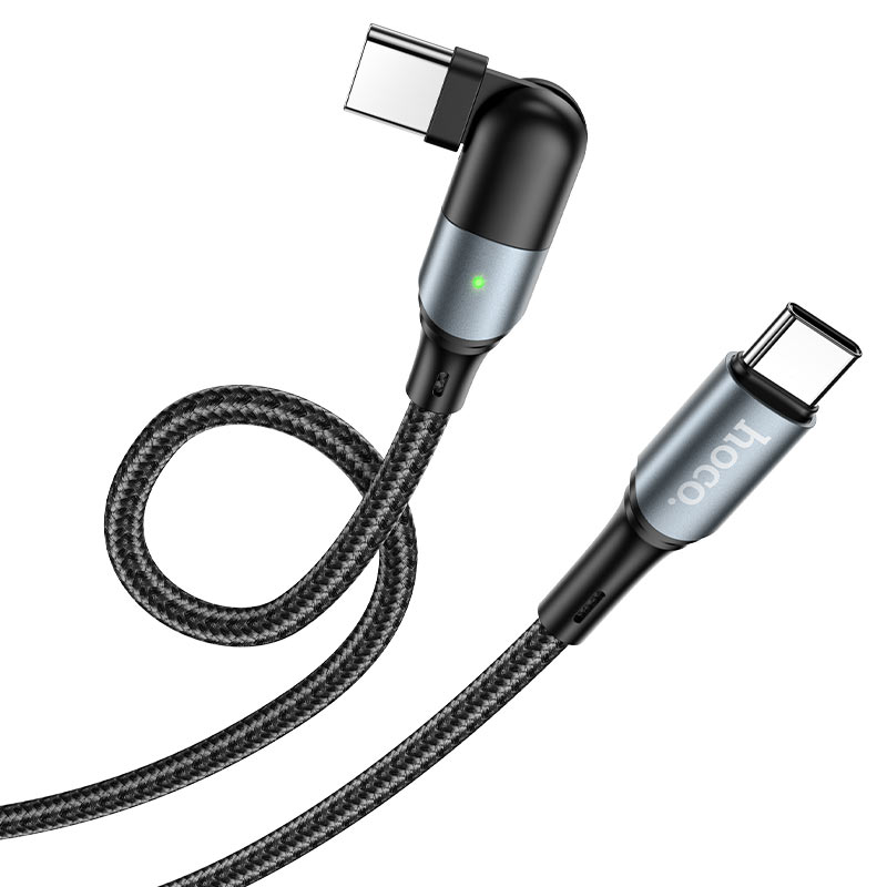 Cable Type-C to Type-C “U100 Orbit” 100W charging data sync