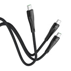 Cable 2-in-1 Type-C to dual Type-C “U102 Super” 100W