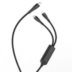 Cable 2-in-1 Type-C to dual Type-C “U102 Super” 100W