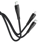 Cable 2-in-1 Type-C to Lightning / Type-C “U102 Super” 100W