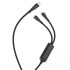 Cable 2-in-1 Type-C to Lightning / Type-C “U102 Super” 100W